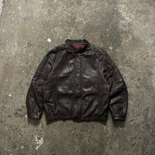 Vintage Leather Jacket (L)