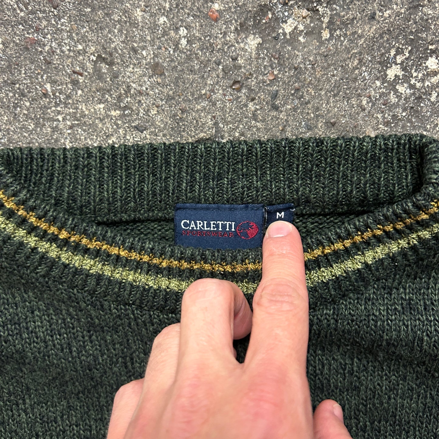 Vintage Knit Sweater (M)