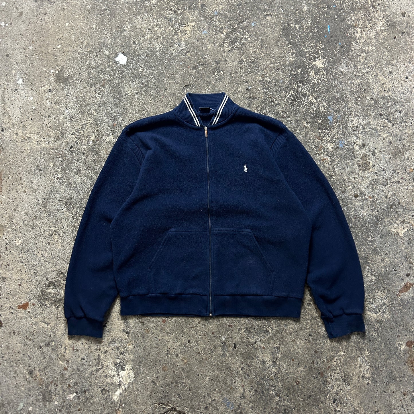 Vintage Polo Sport Fleece Zipper (S)