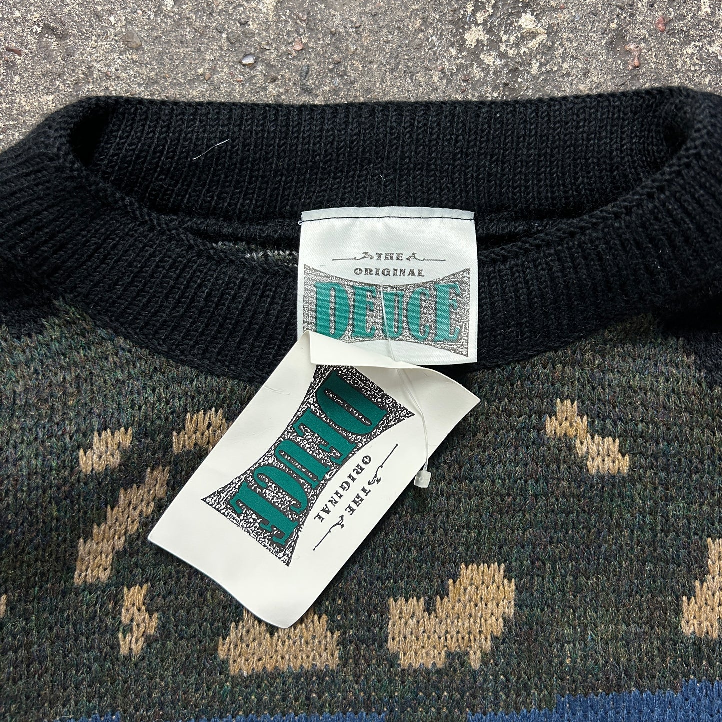 Vintage Knit Sweater (XL)