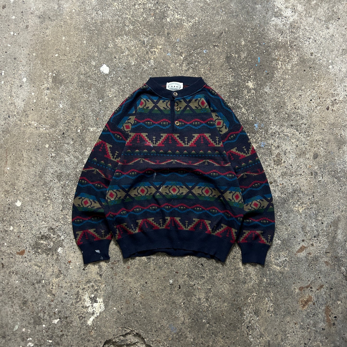 Vintage Knit Sweater (M)