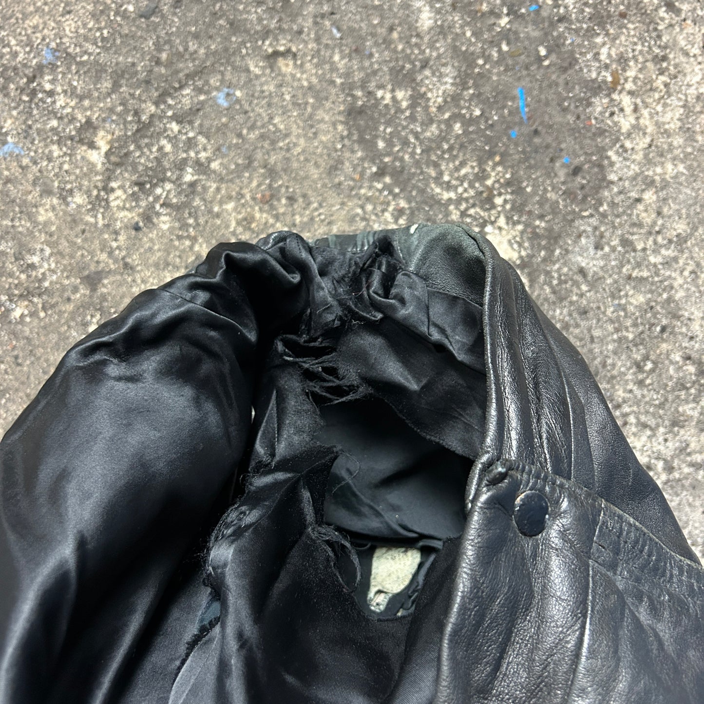 Vintage Leather Jacket (S)