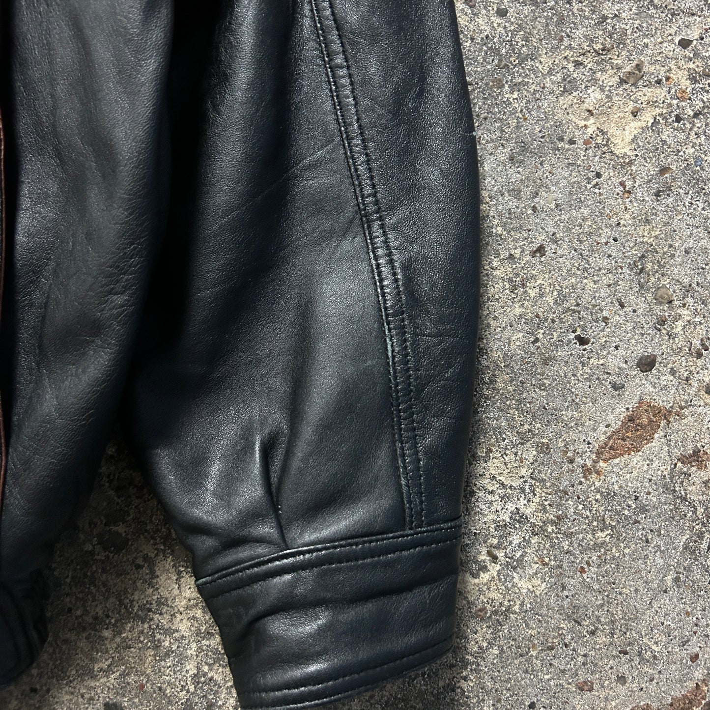 Vintage Leather Jacket (XL)