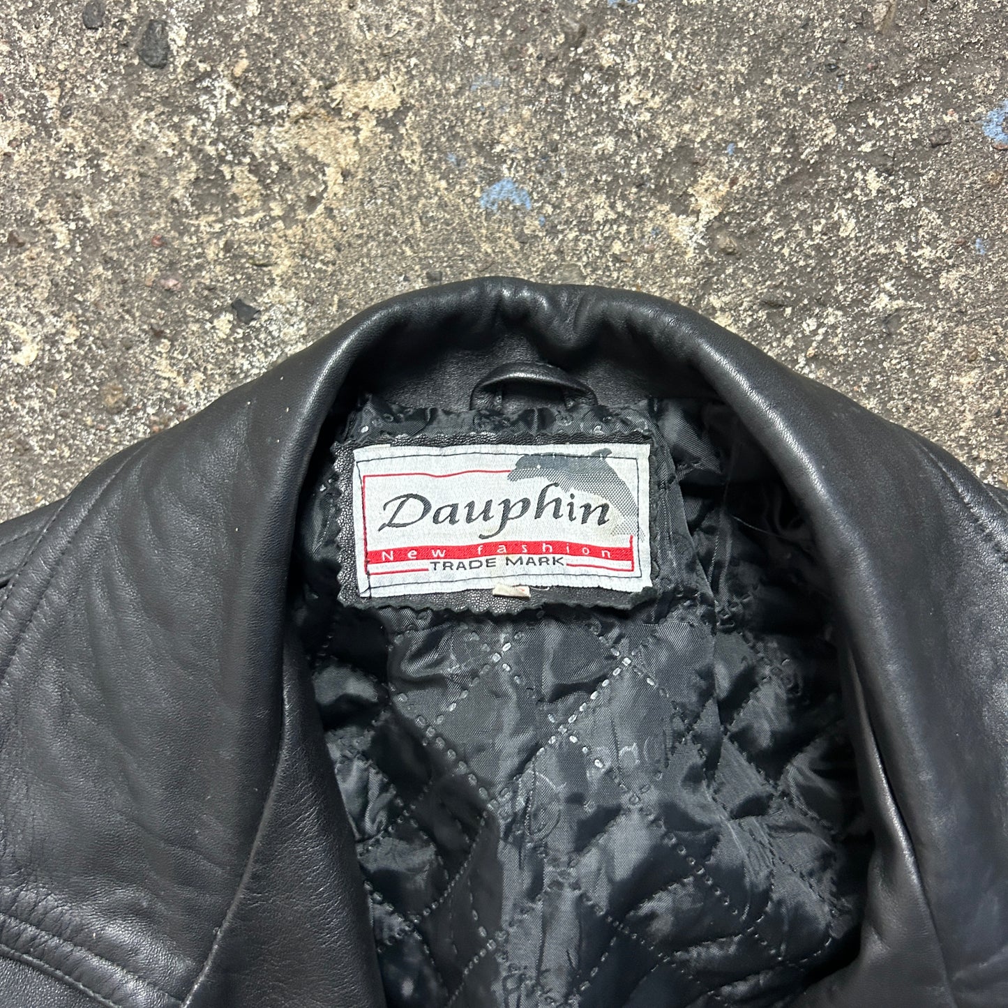 Vintage Leather Jacket (XL)