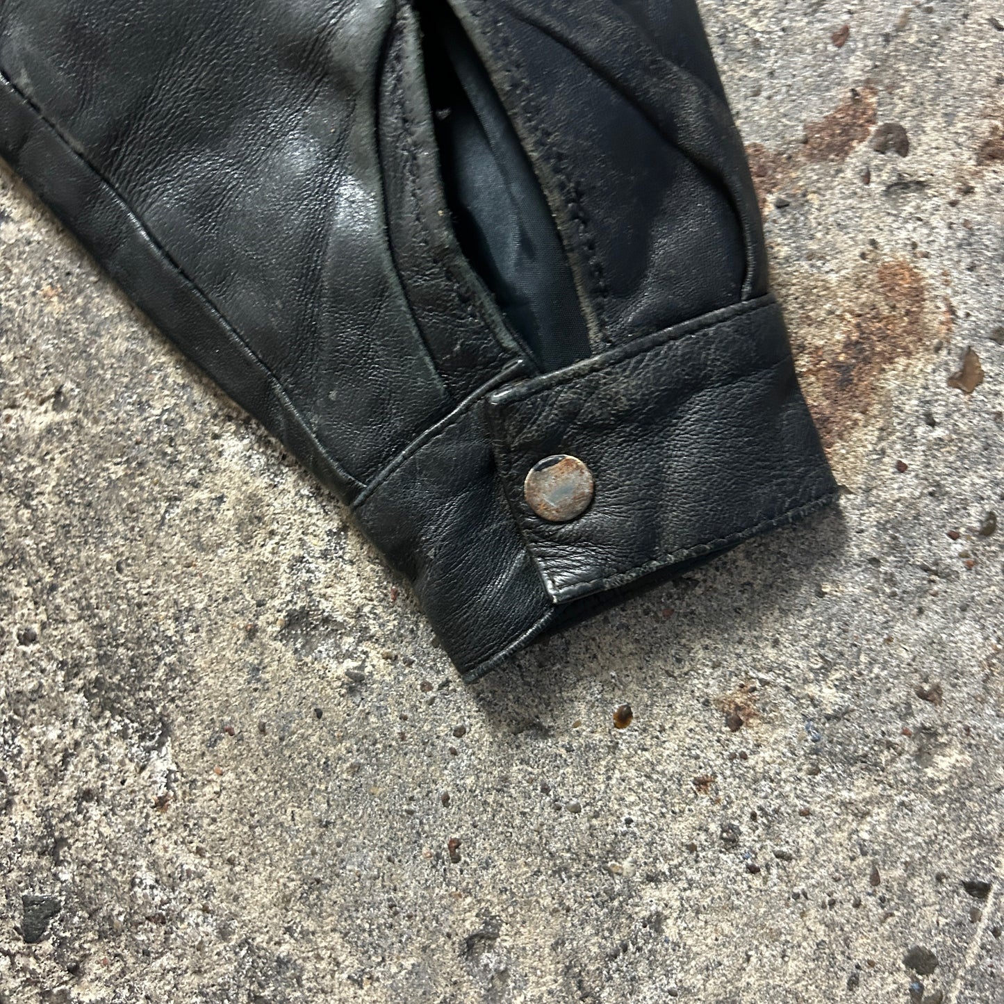 Vintage Leather Jacket (S)