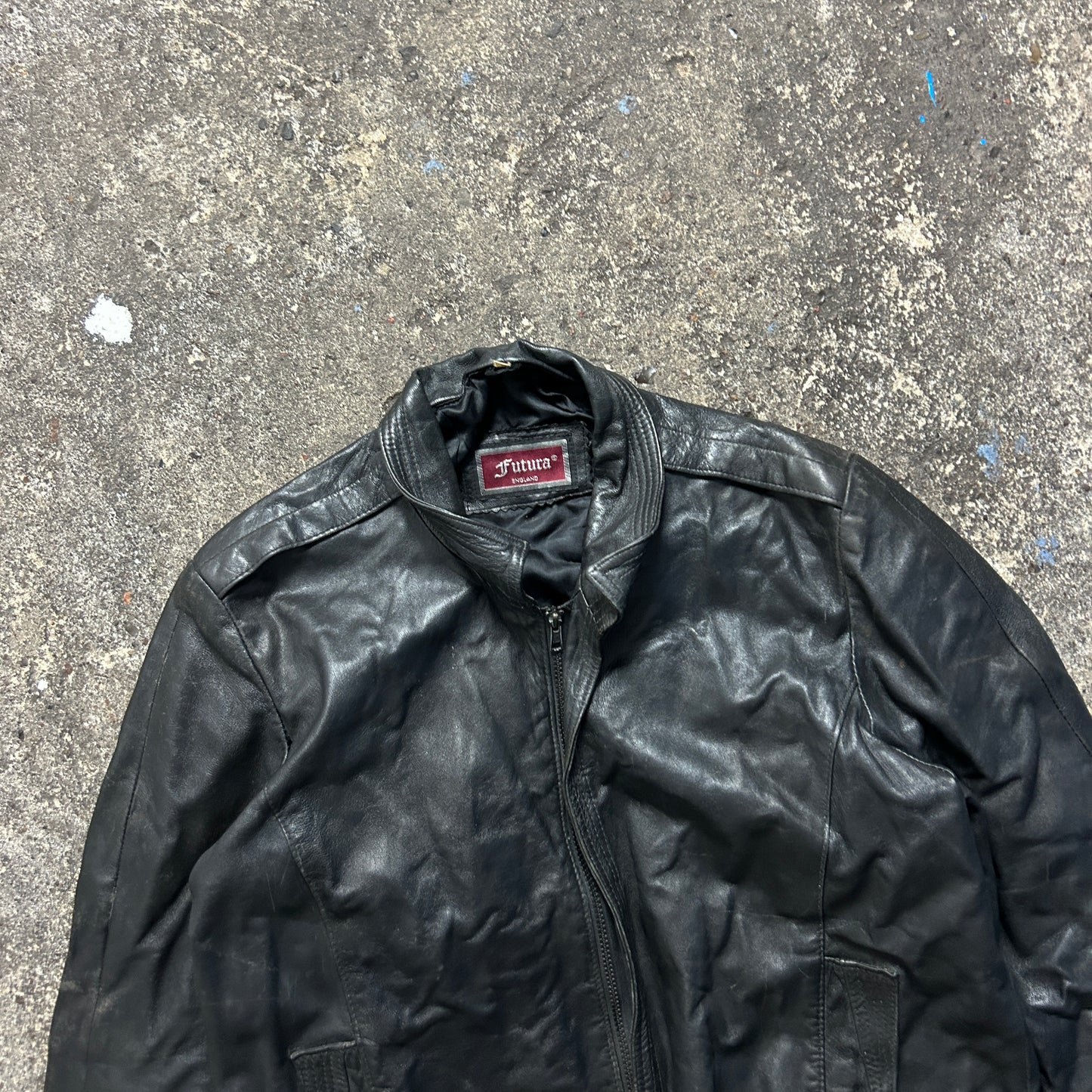 Vintage Leather Jacket (S)