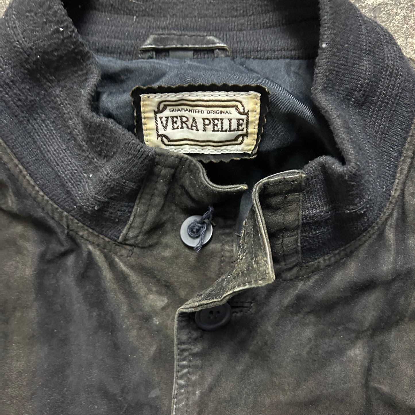 Vintage Leather Jacket (L)