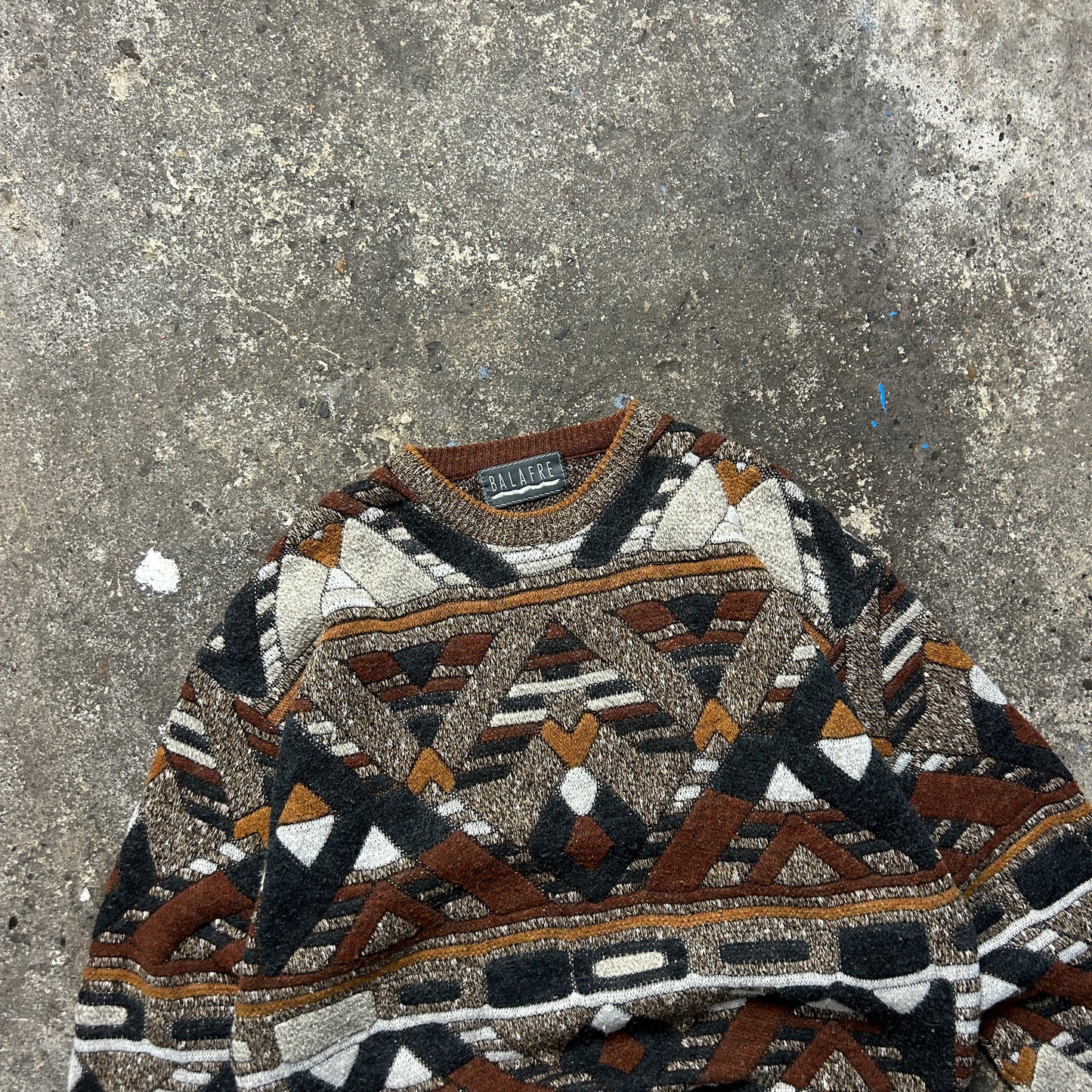 Vintage Knit Sweater (XL)