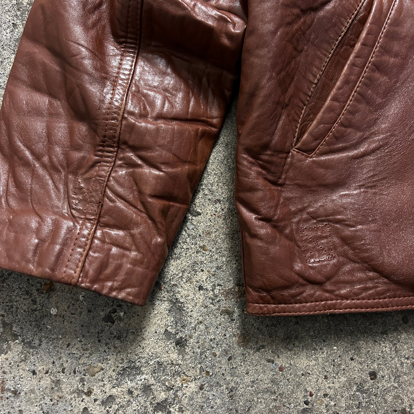 Vintage Leather Jacket (M)