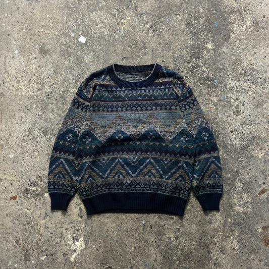 Vintage Knit Sweater (M)