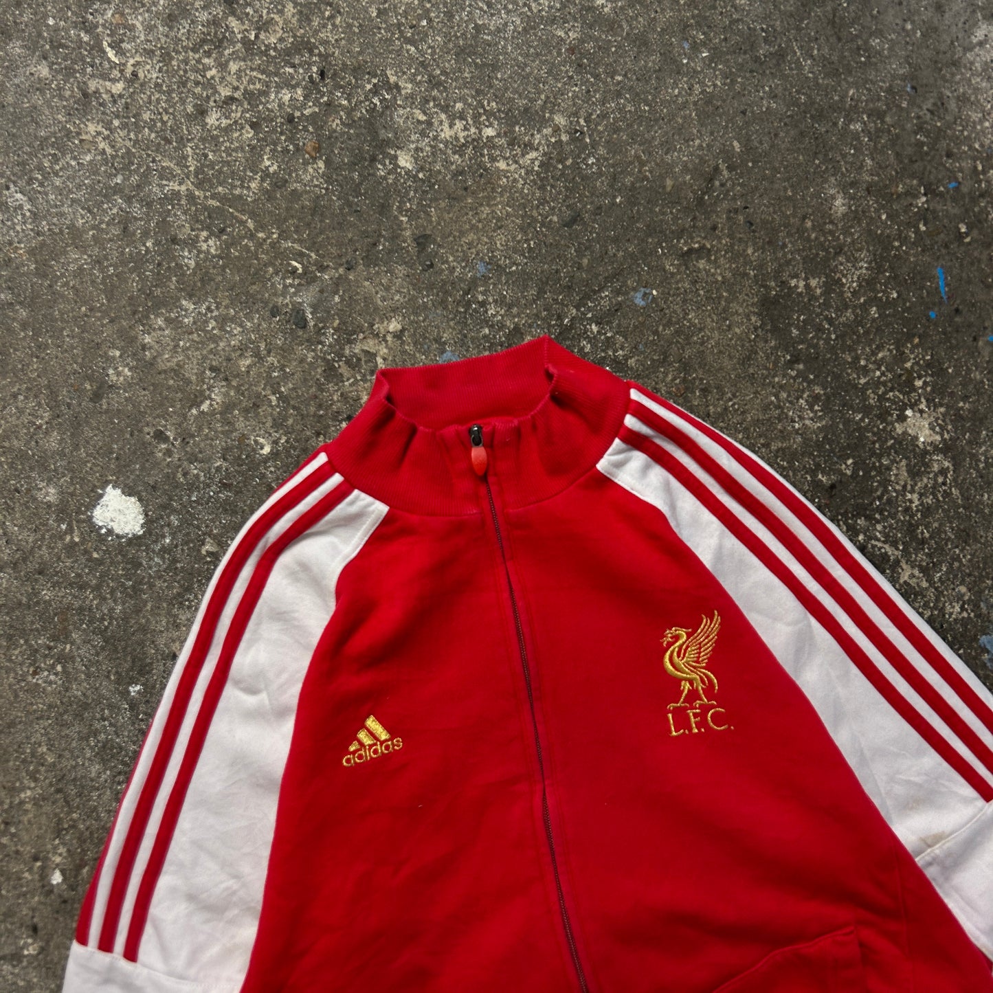 Vintage Adidas Liverpool Zipper (L)