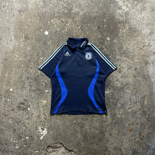 Vintage Adidas Chelsea Polo Shirt Jersey (S)