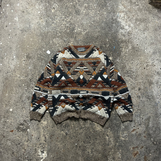 Vintage Knit Sweater (XL)