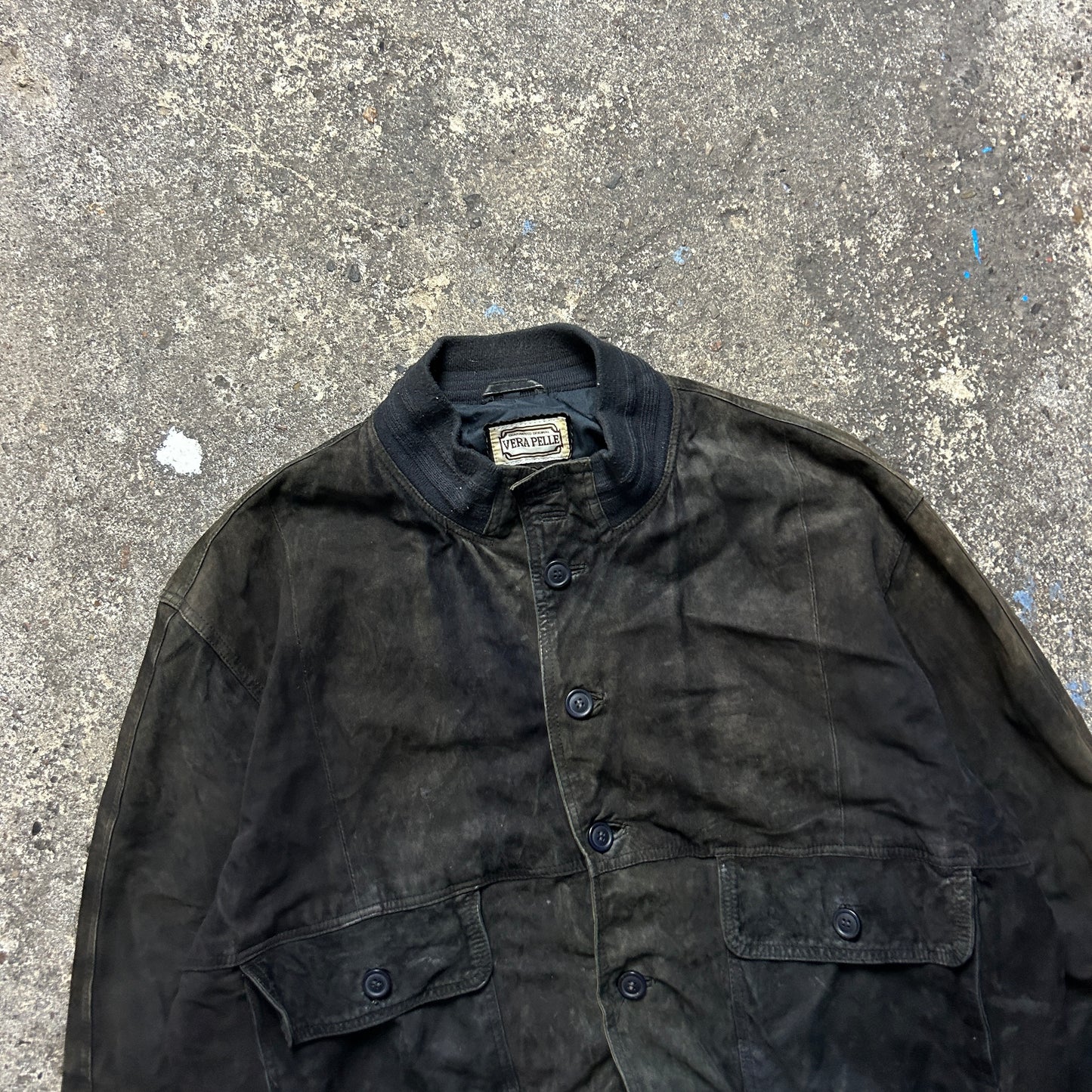 Vintage Leather Jacket (L)