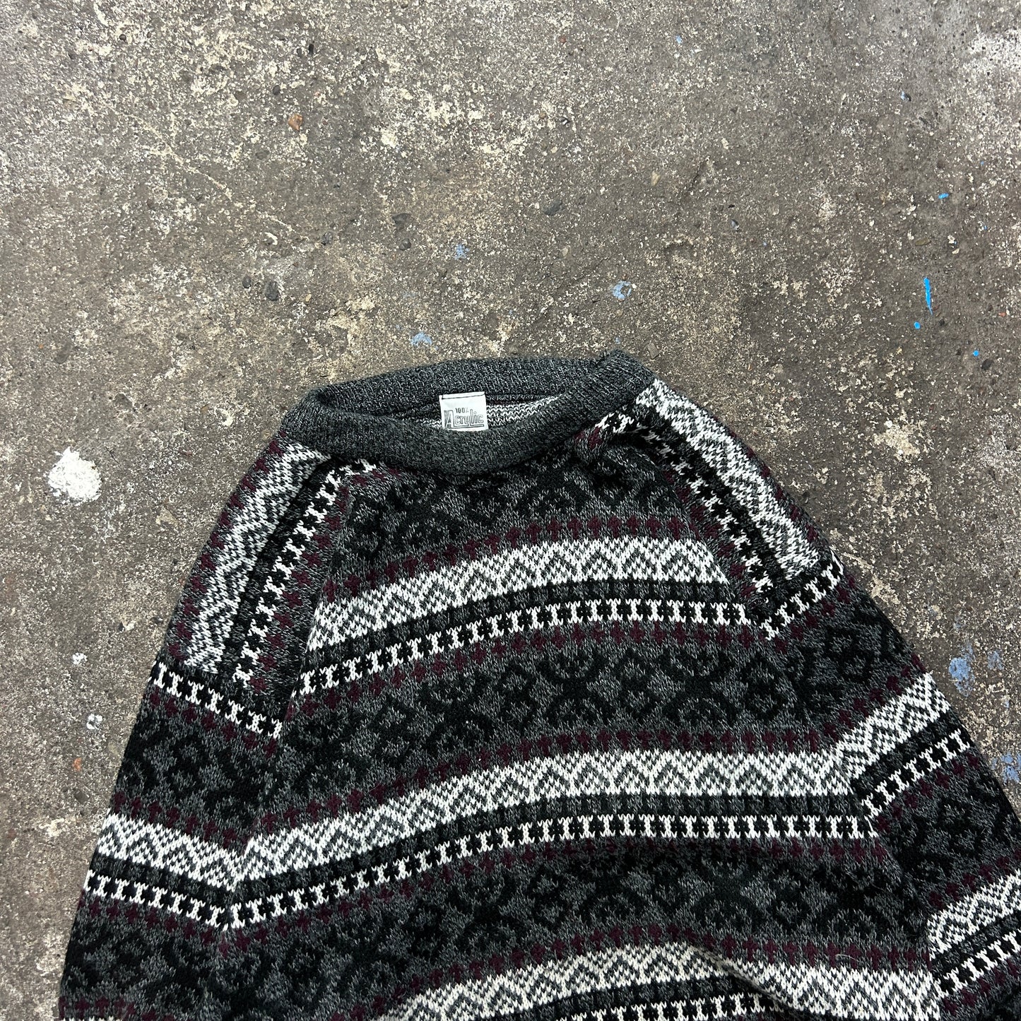 Vintage Knit Sweater (L)