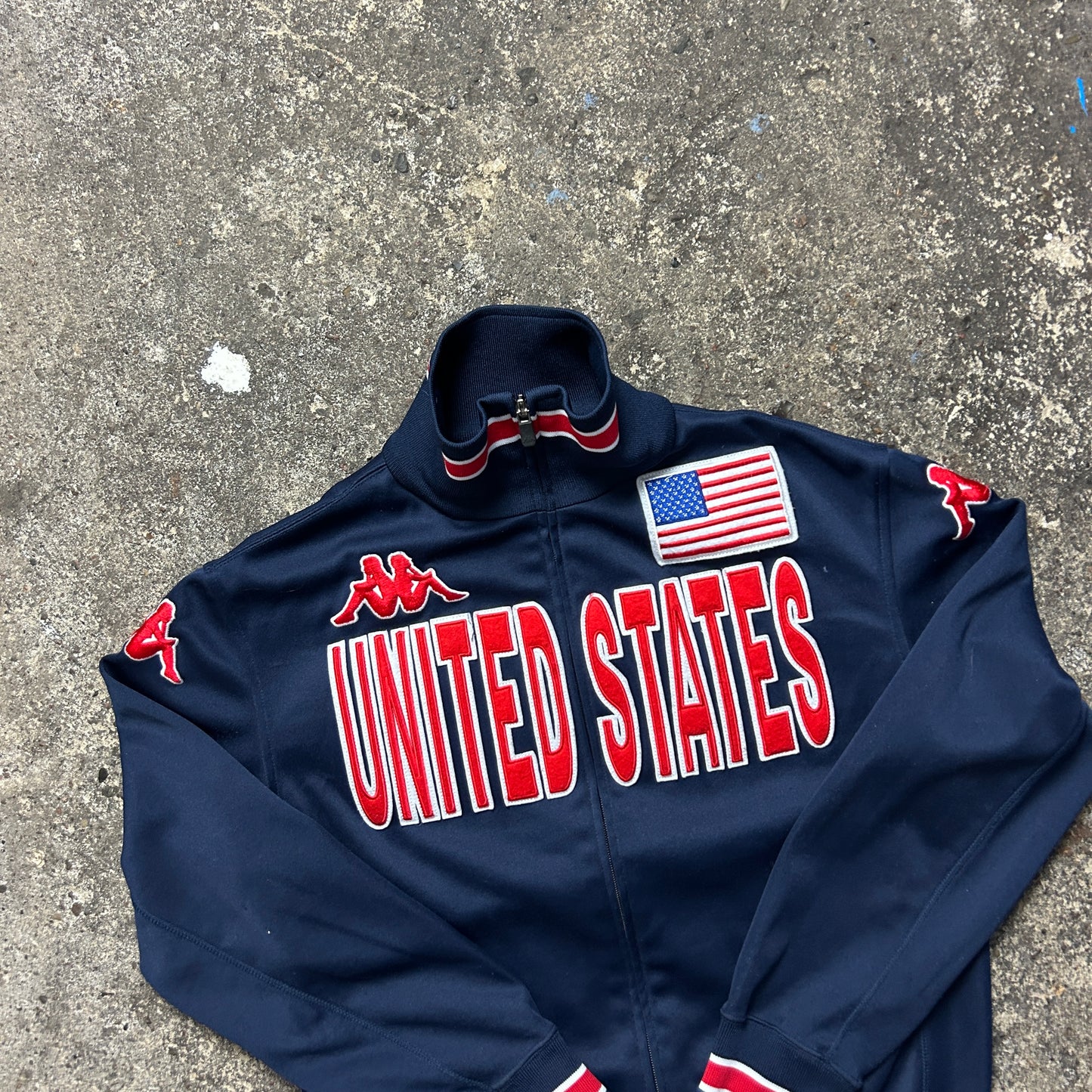 Vintage Kappa United States Trackjacket (M)