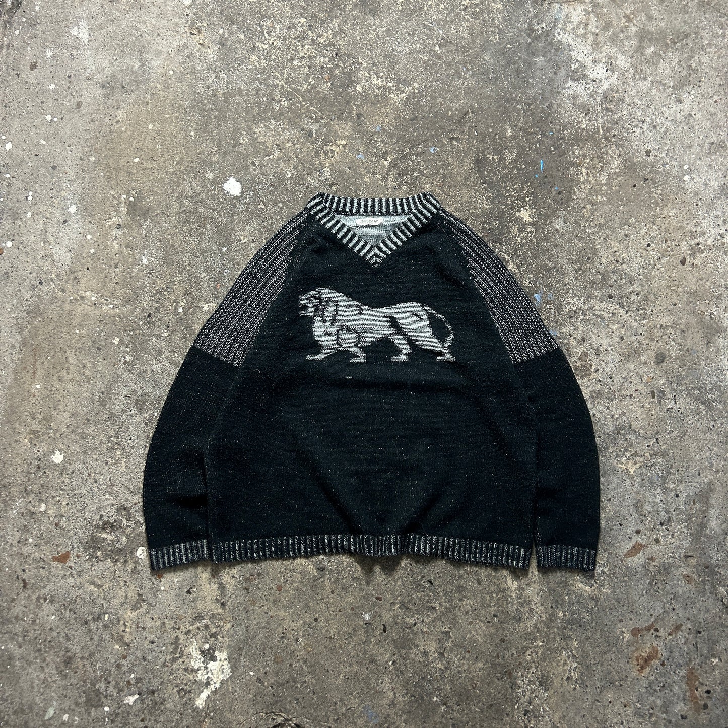 Vintage Lonsdale Knit Sweater (L)