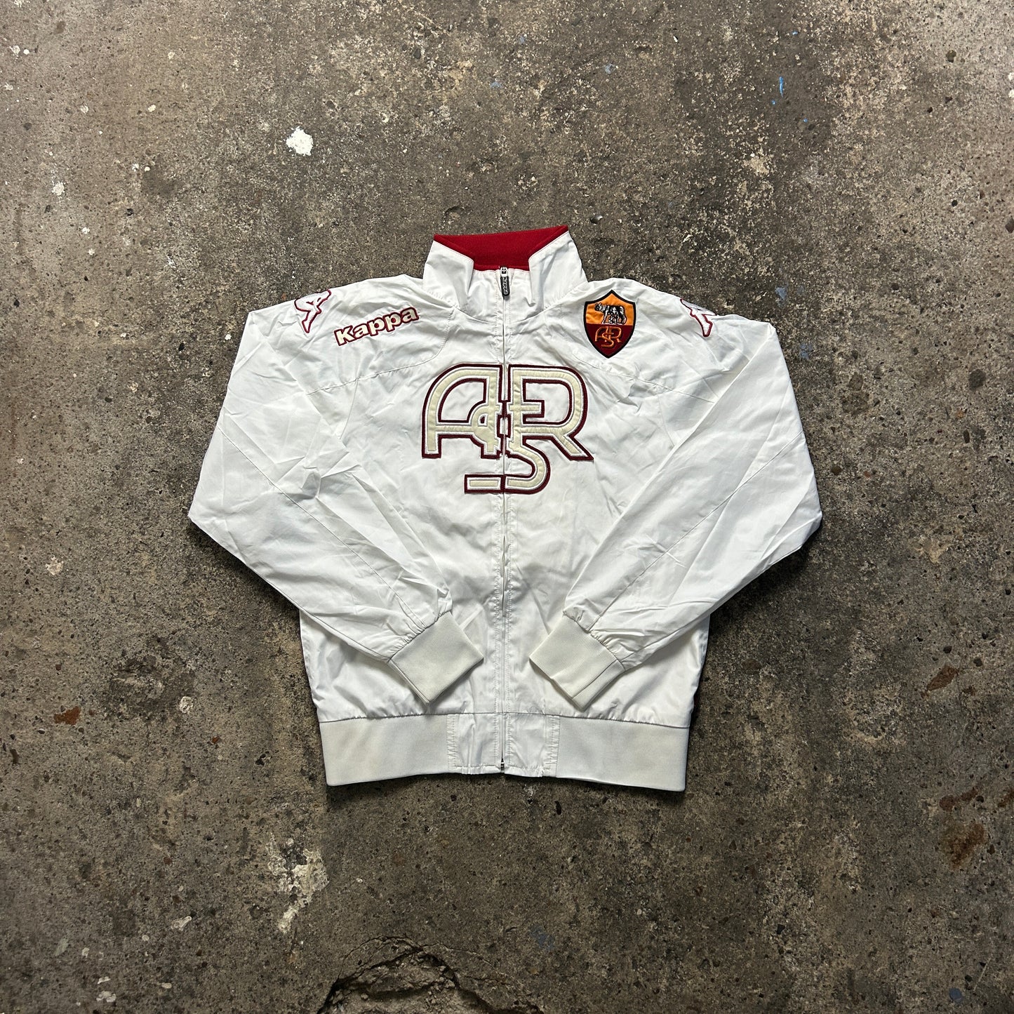 Vintage Kappa AS Roma Trackjacket (XS)