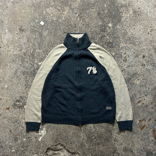 Vintage Lonsdale Knit Zipper (L)