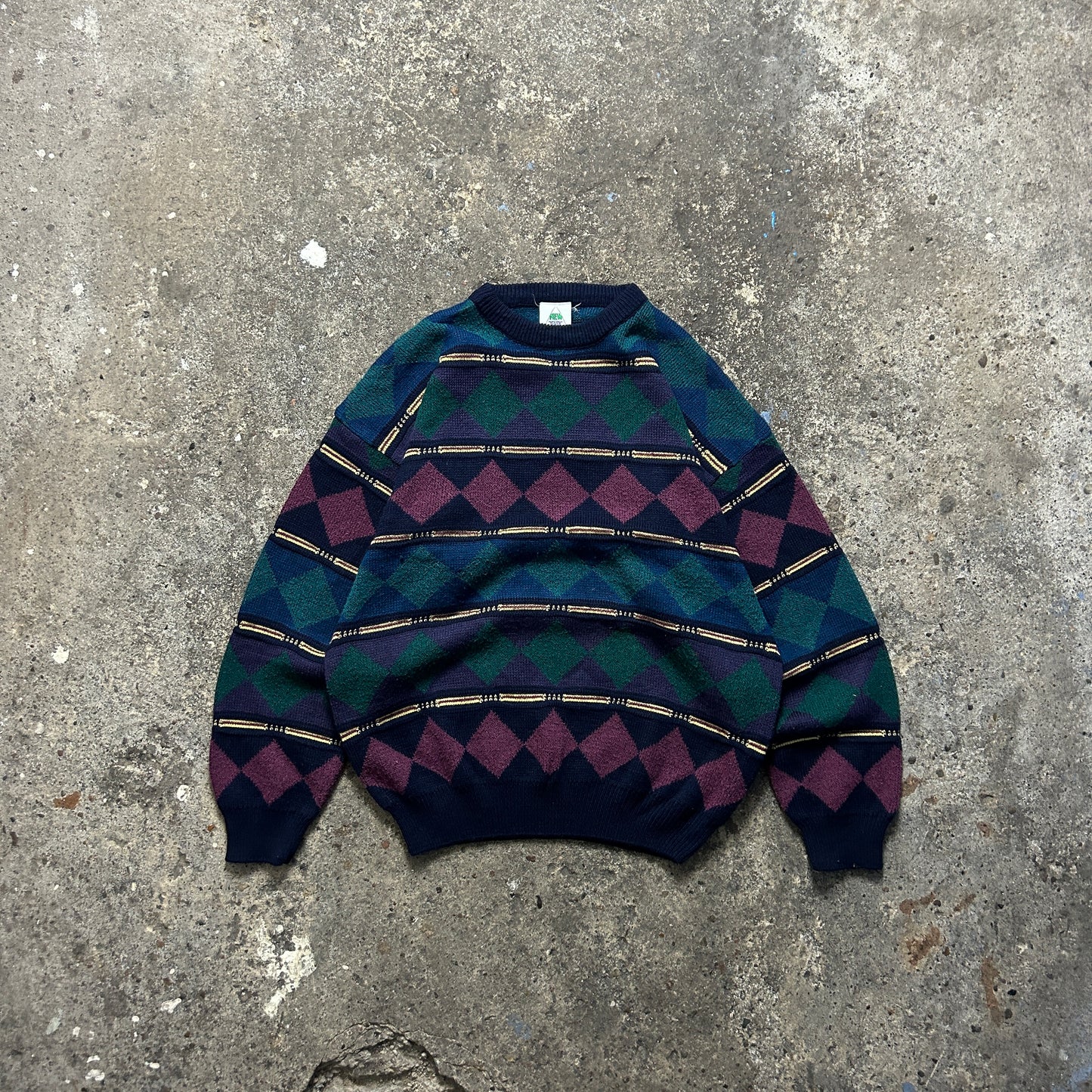 Vintage Knit Sweater (L)