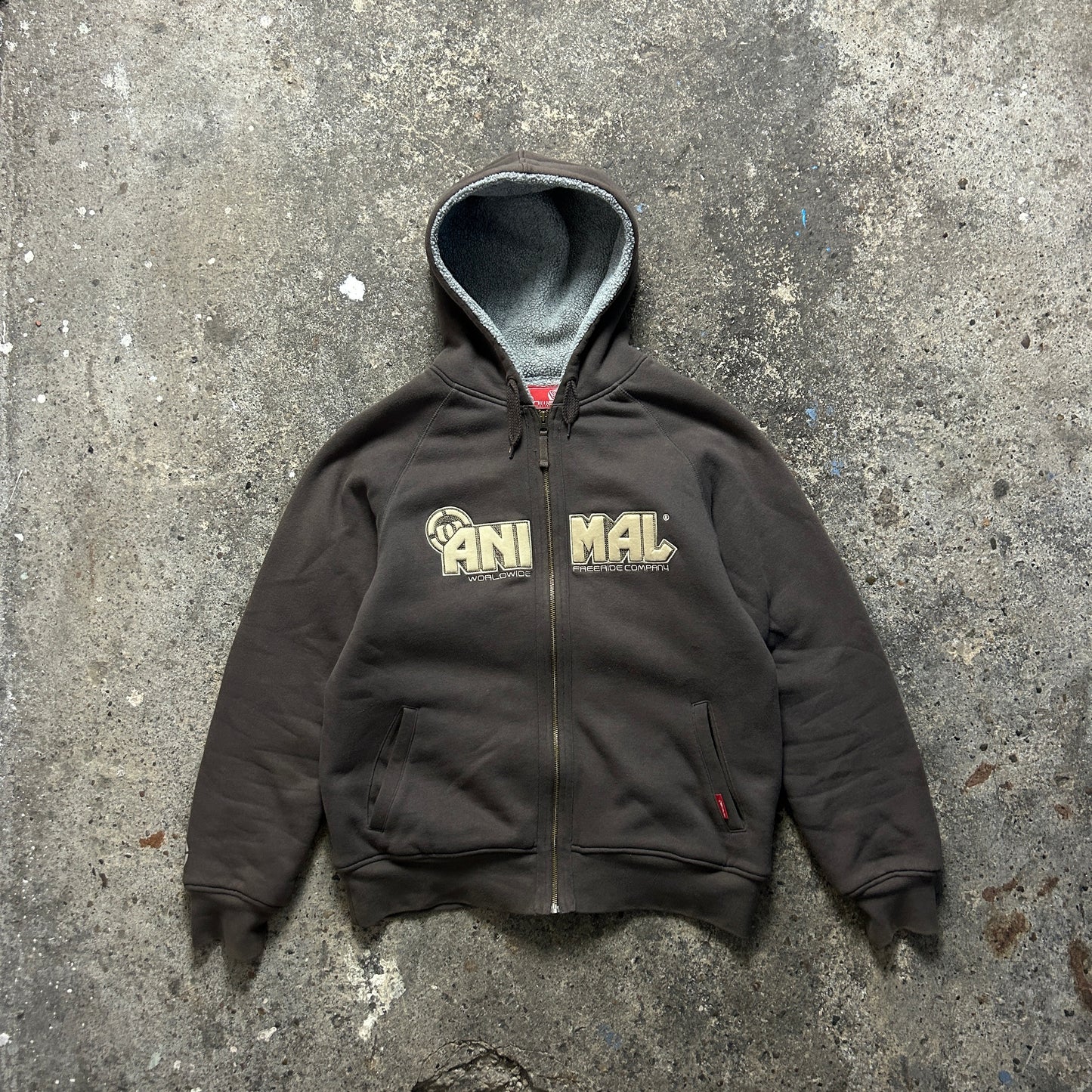 Vintage Animal Heavy Zipper (L)