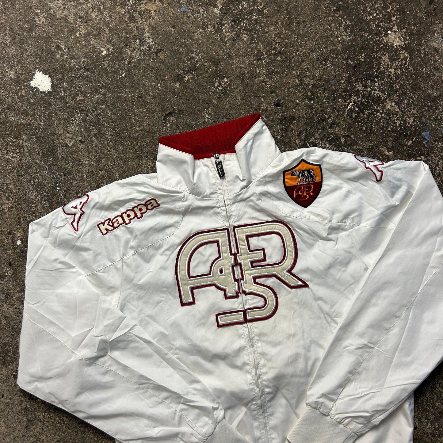 Vintage Kappa AS Roma Trackjacket (XS)