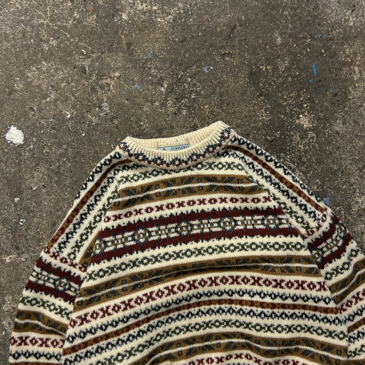 Vintage Knit Sweater (M)