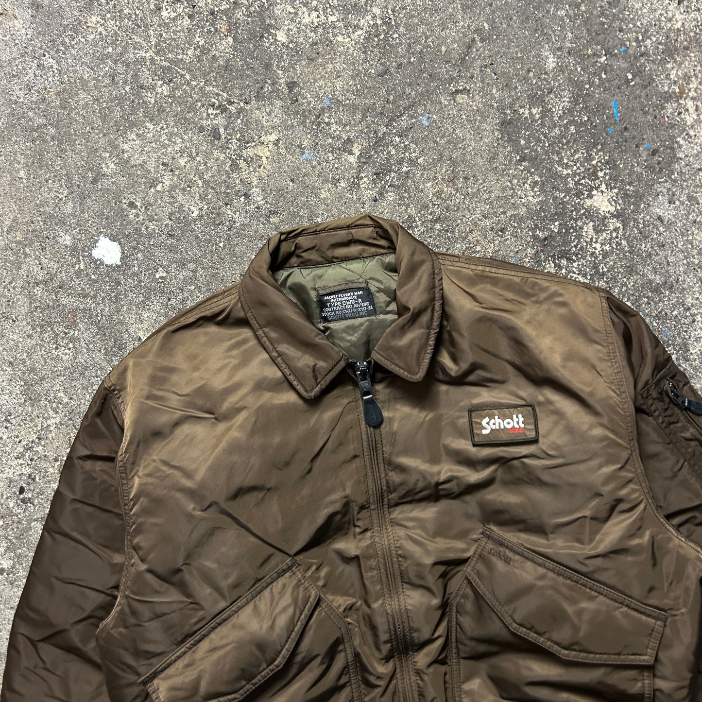Vintage Schott Bomber Jacket (XL)