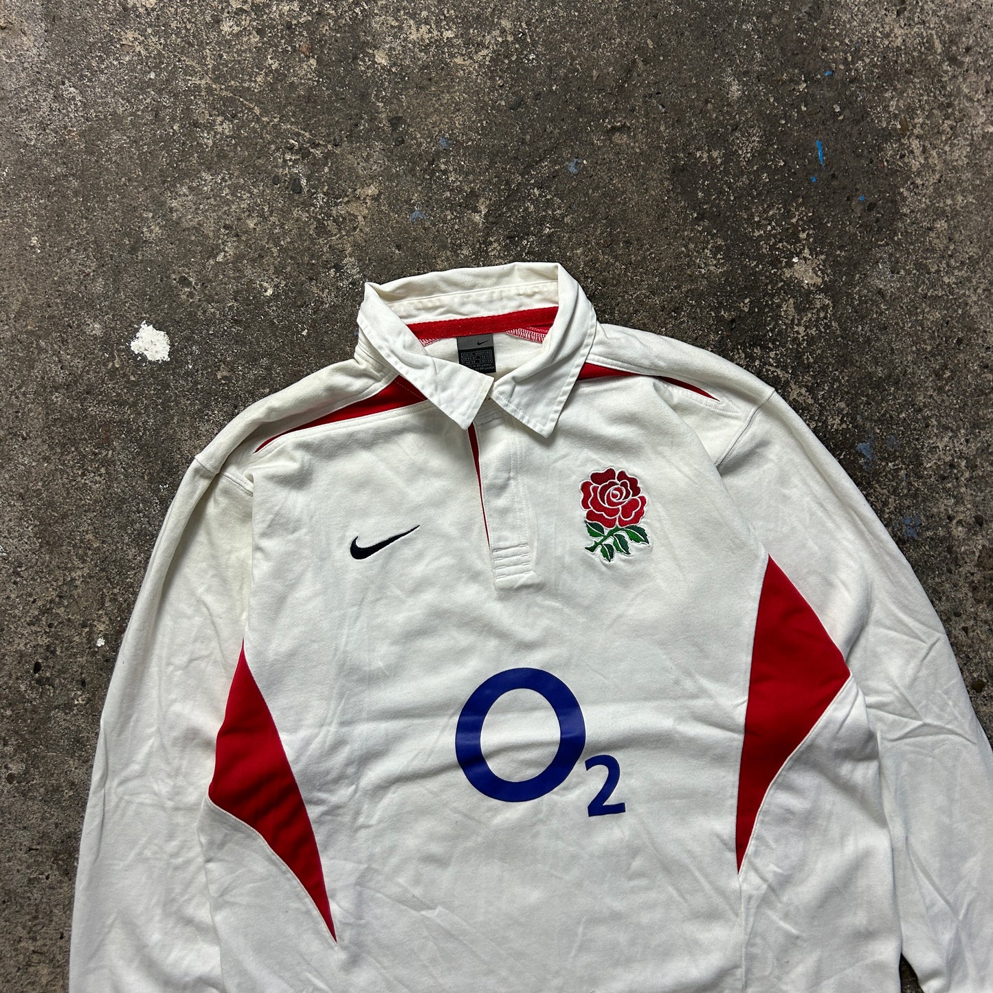 Vintage Nike England Rugby Longsleeve (XL)