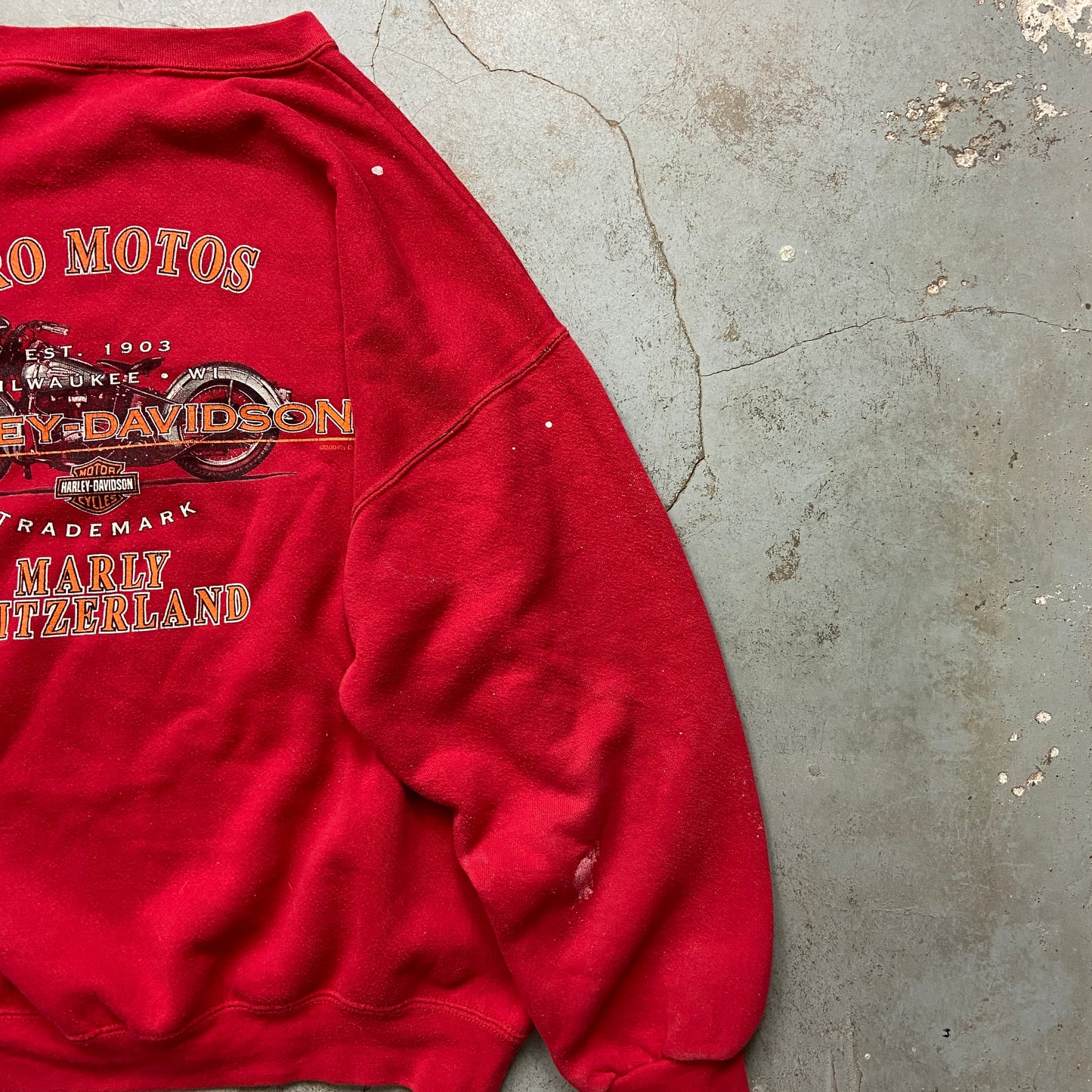 Vintage Harley Davidson Sweater (XL)