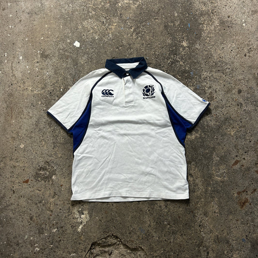 Vintage canterbury Scotland Polo Shirt (L)