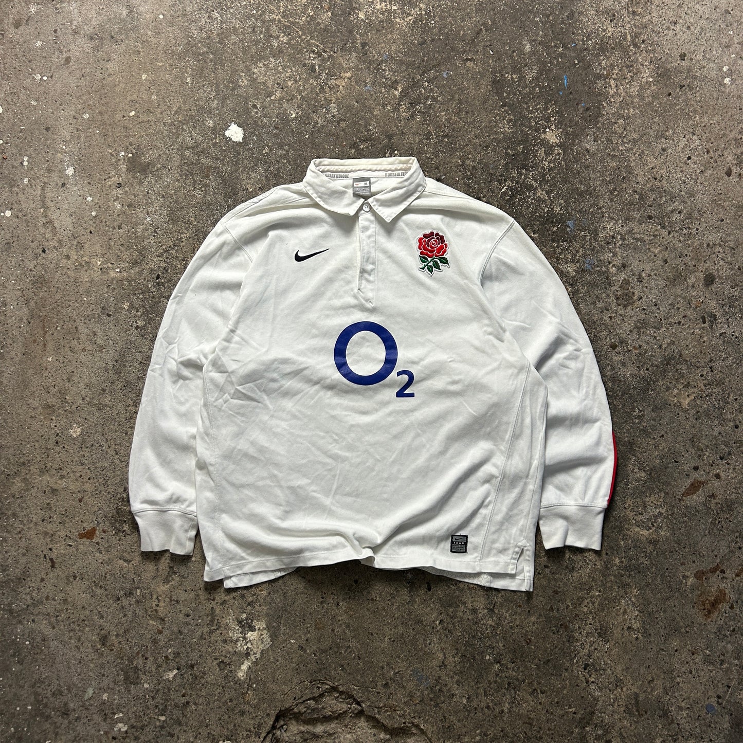 Vintage Nike England Rugby Longsleeve (XL)