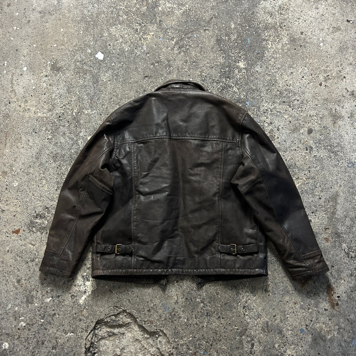Vintage Leather Jacket (L)