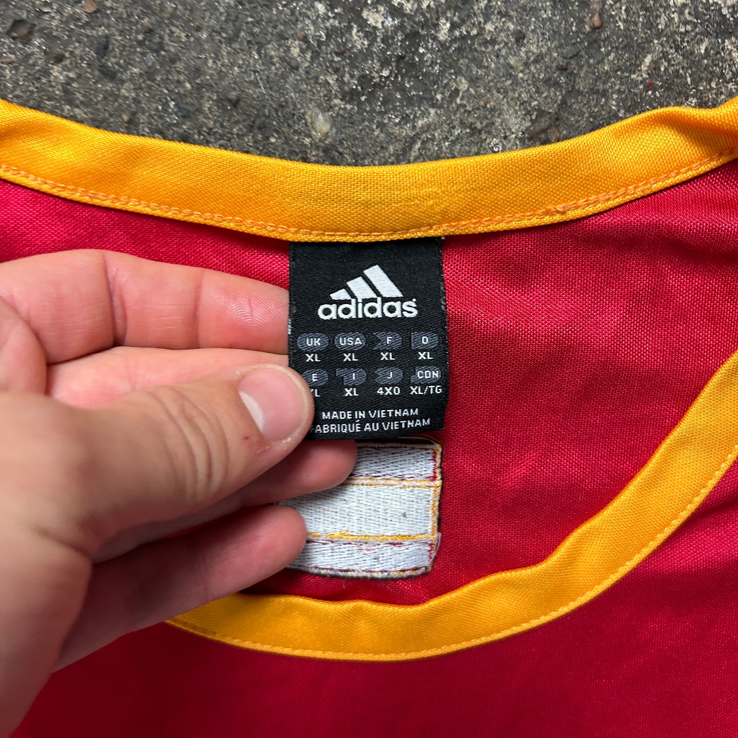 Vintage Adidas Spain Jersey (XL)