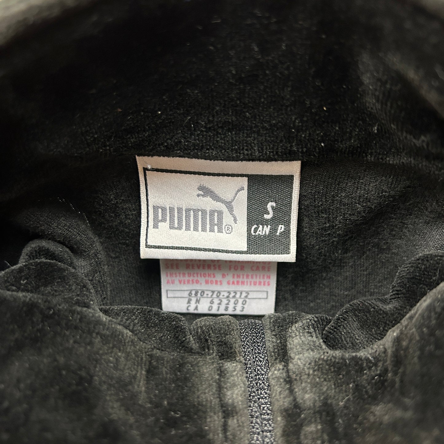 Vintage Puma Velour Trackjacket (S)