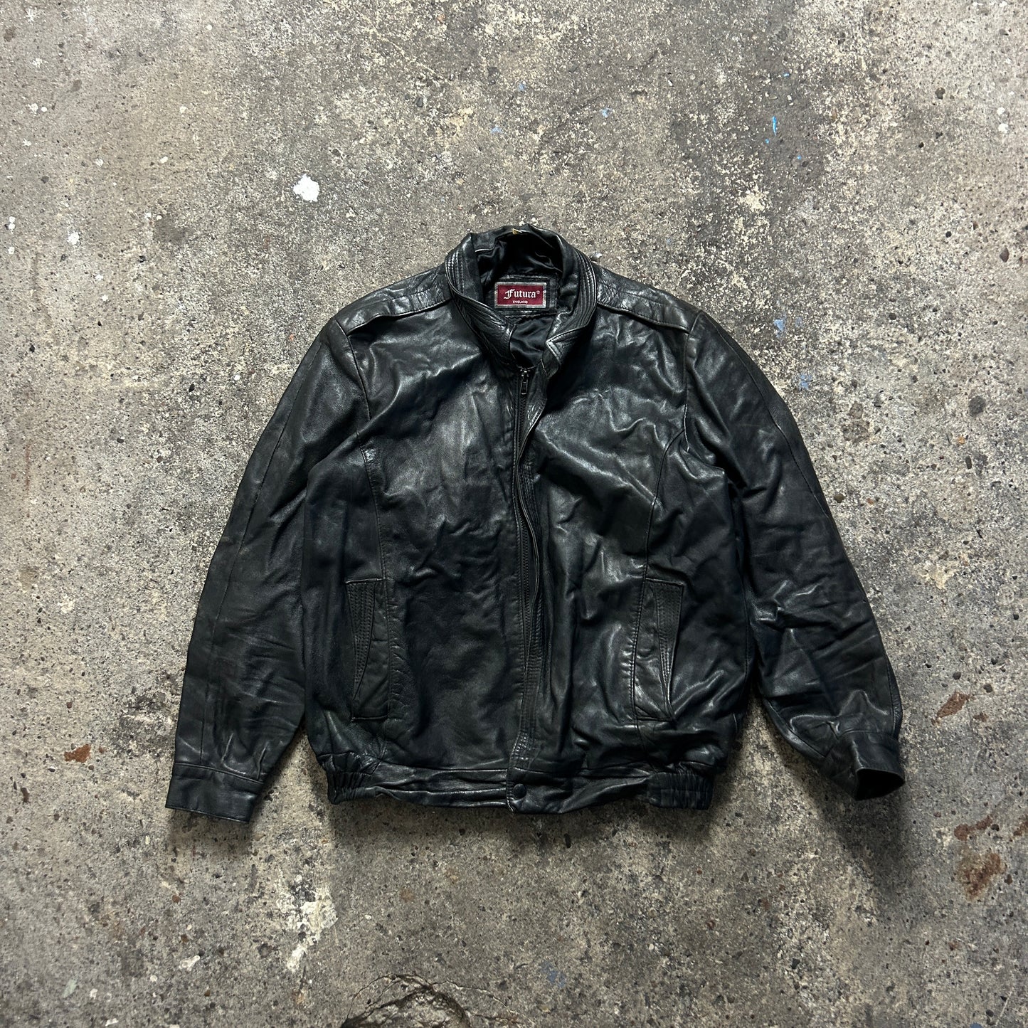 Vintage Leather Jacket (S)