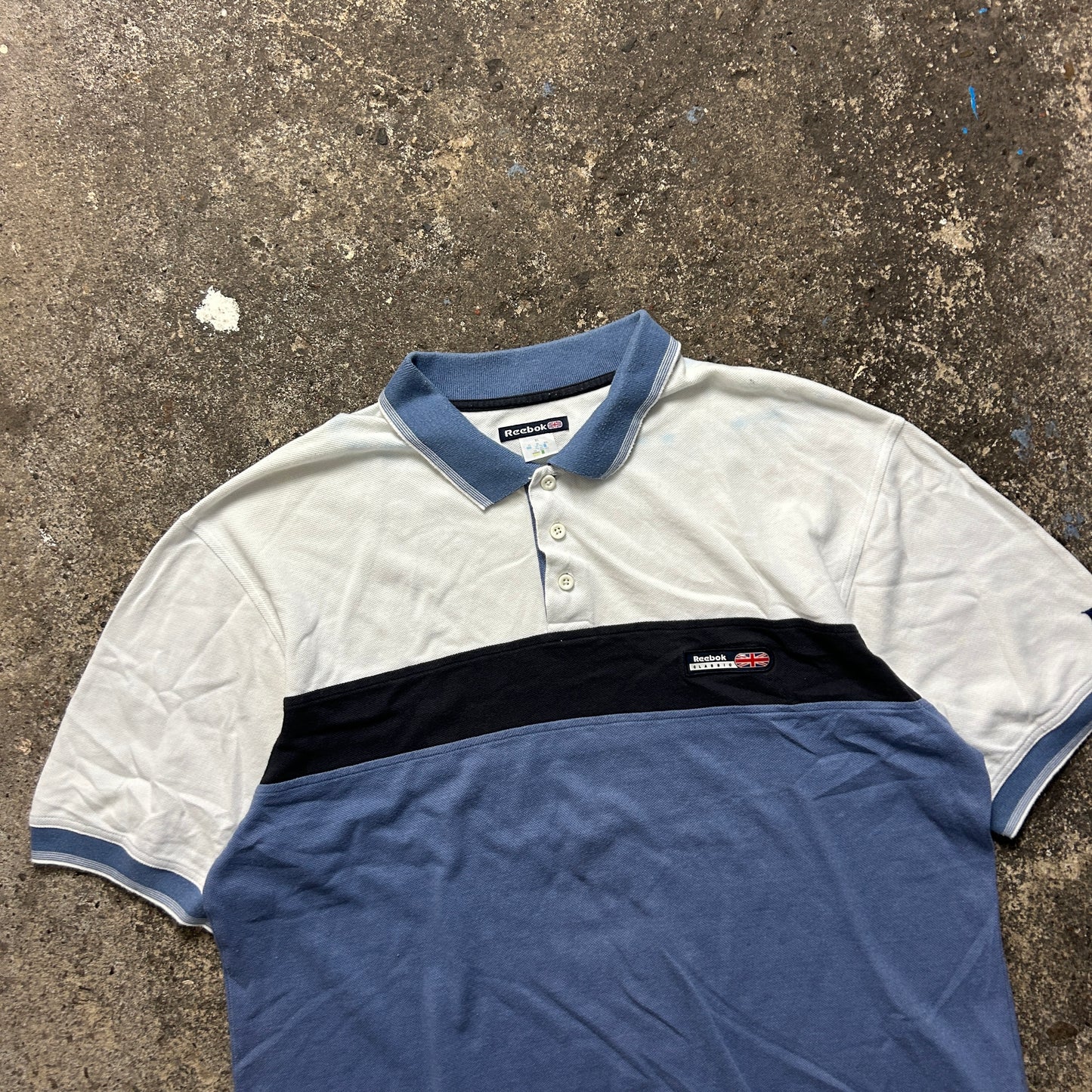 Vintage Reebok Polo Shirt (XL)