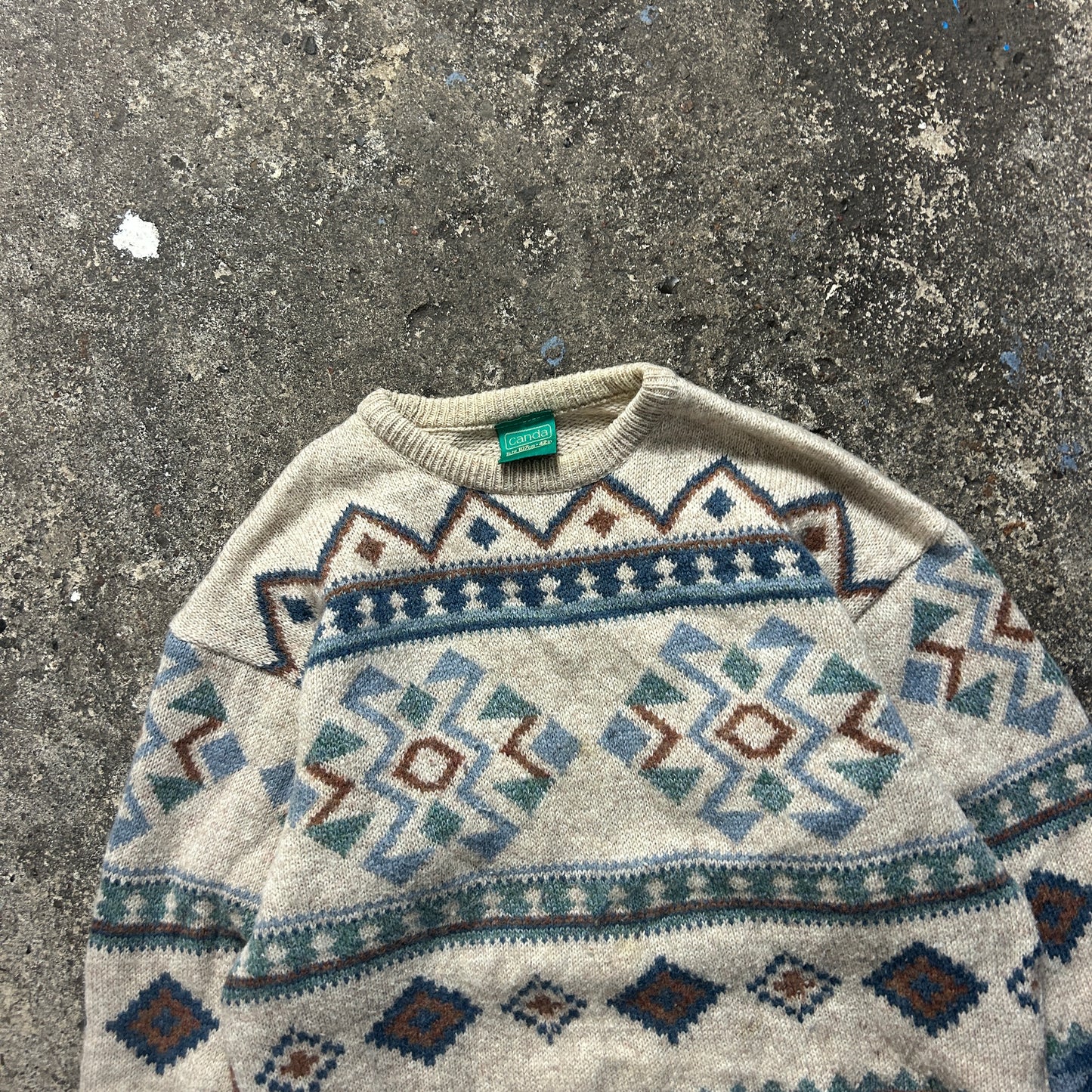 Vintage Knit Sweater (L)