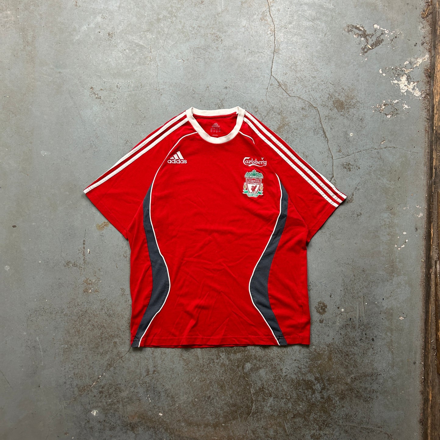 Vintage Adidas Liverpool T-Shirt (L)