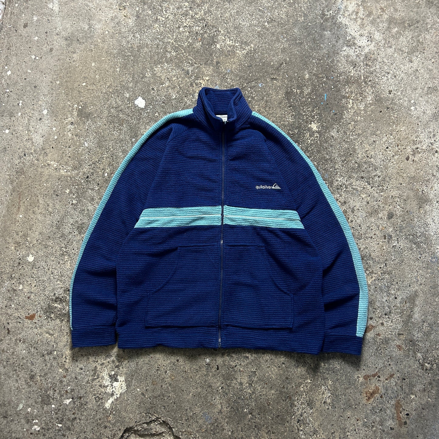 Vintage Quiksilver Fleece Zipper (XL)