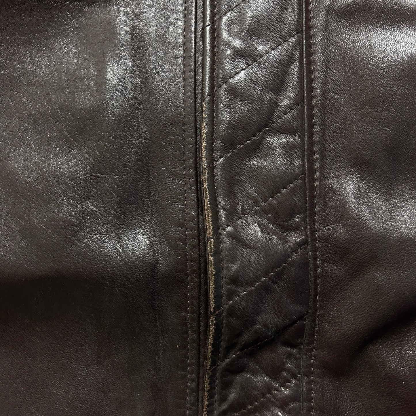 Vintage Leather Jacket (L)