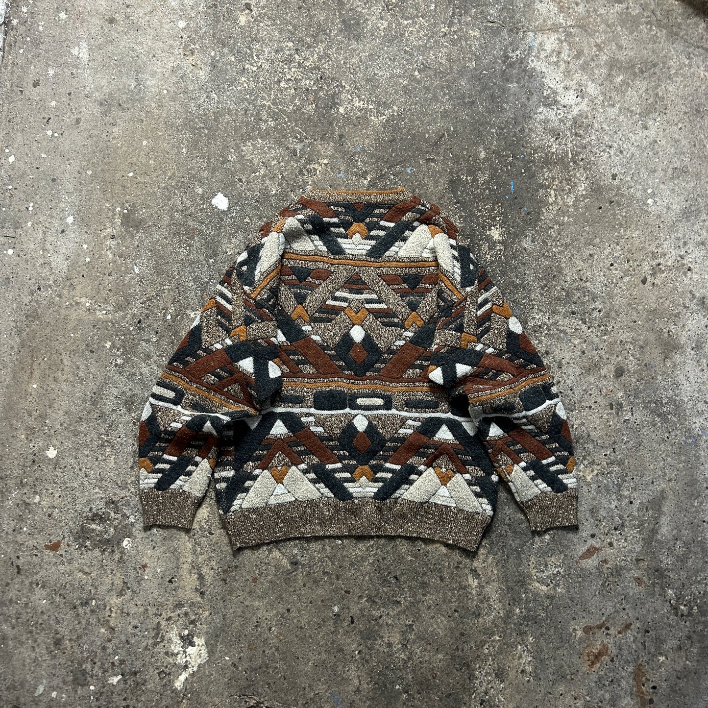 Vintage Knit Sweater (XL)