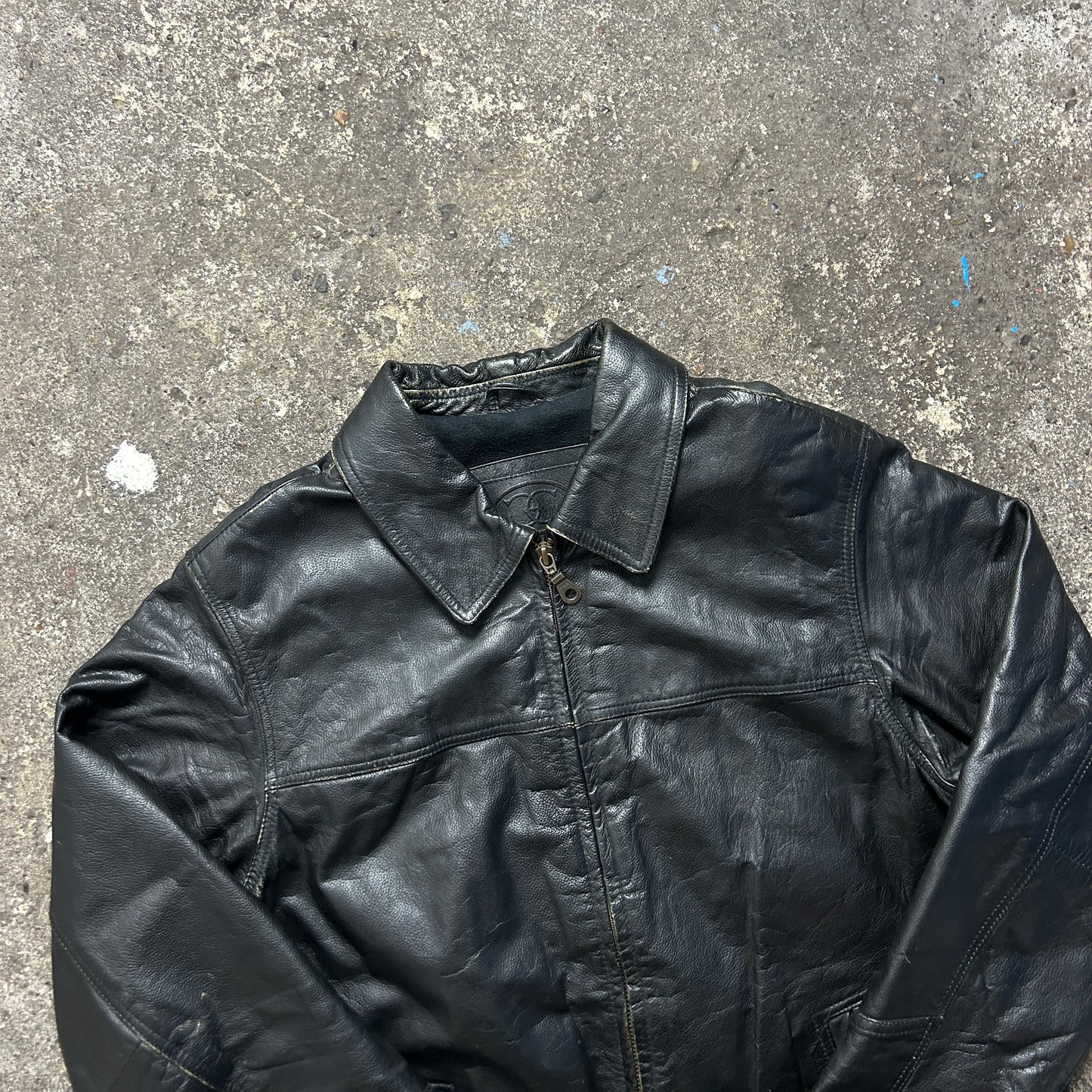 Vintage Leather Jacket (M)