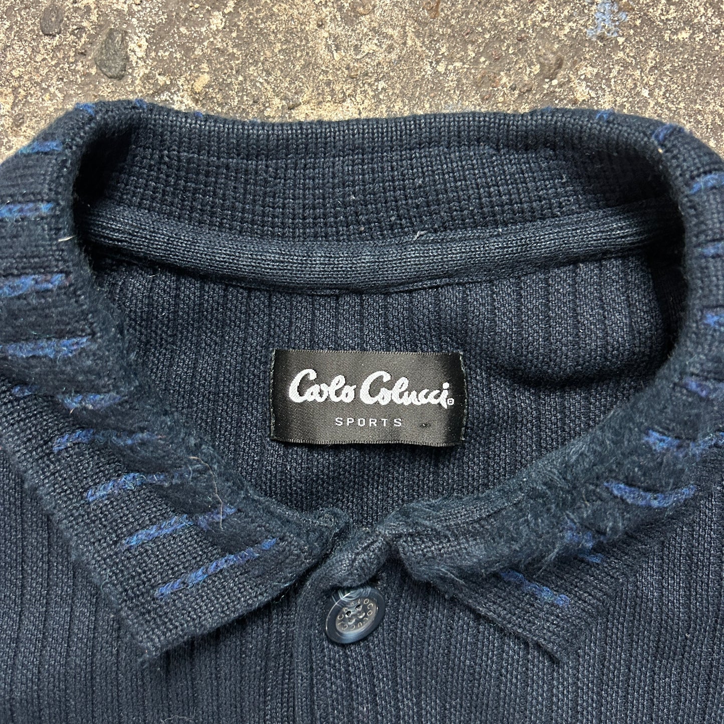 Vintage Carlo Colucci Knit Sweater (XL)