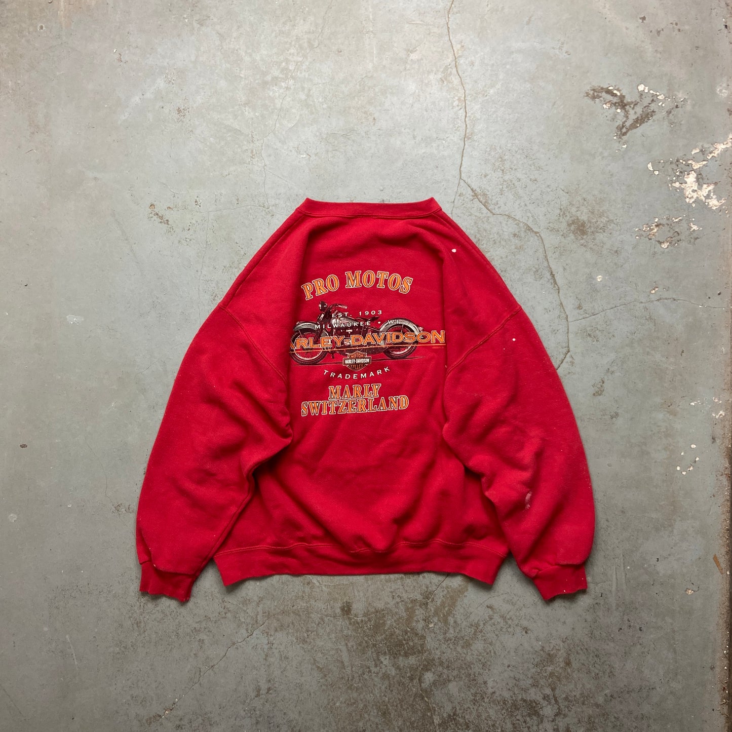 Vintage Harley Davidson Sweater (XL)