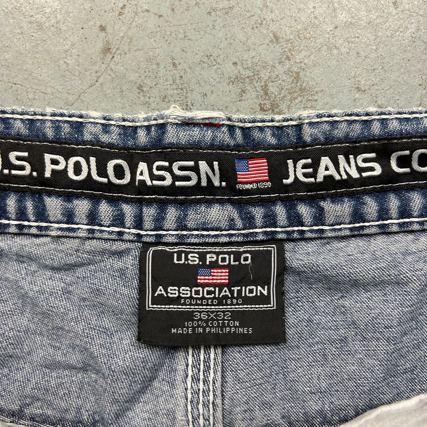 Vintage Polo Jorts (36x32)