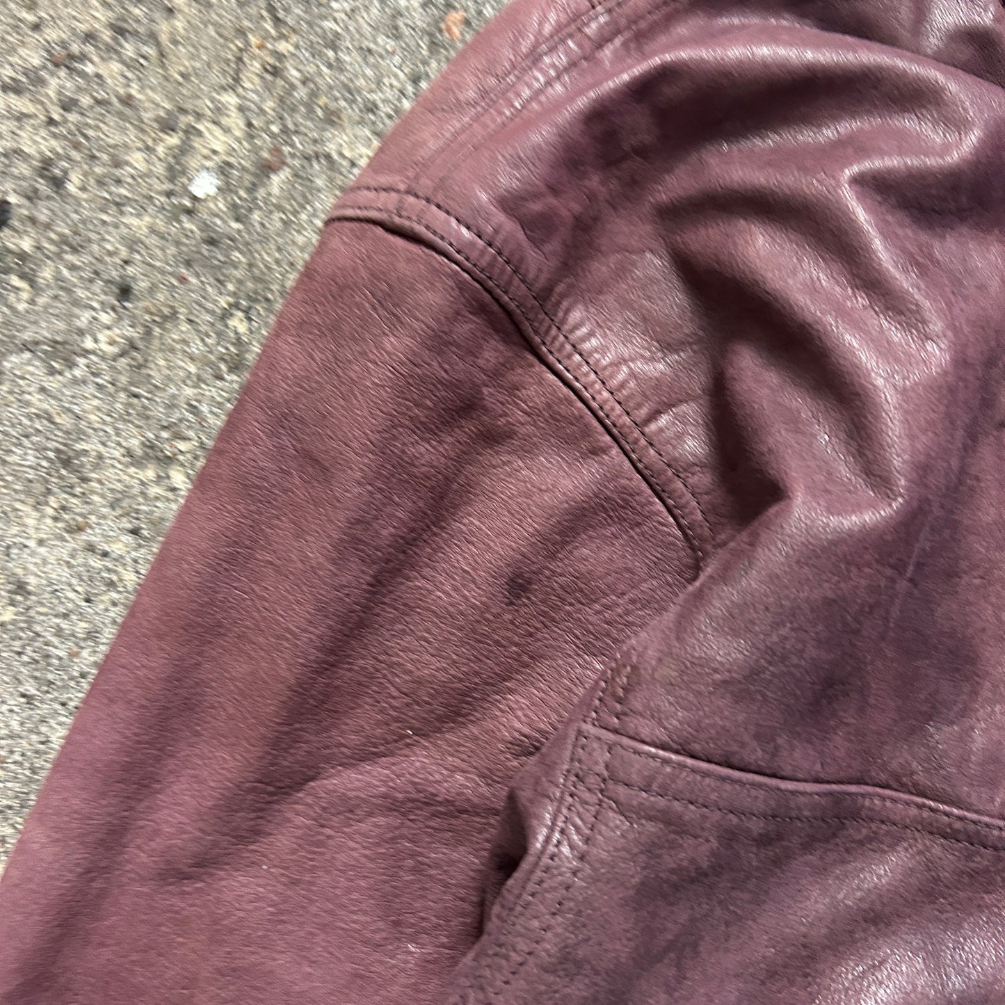 Vintage Leather Jacket (M)