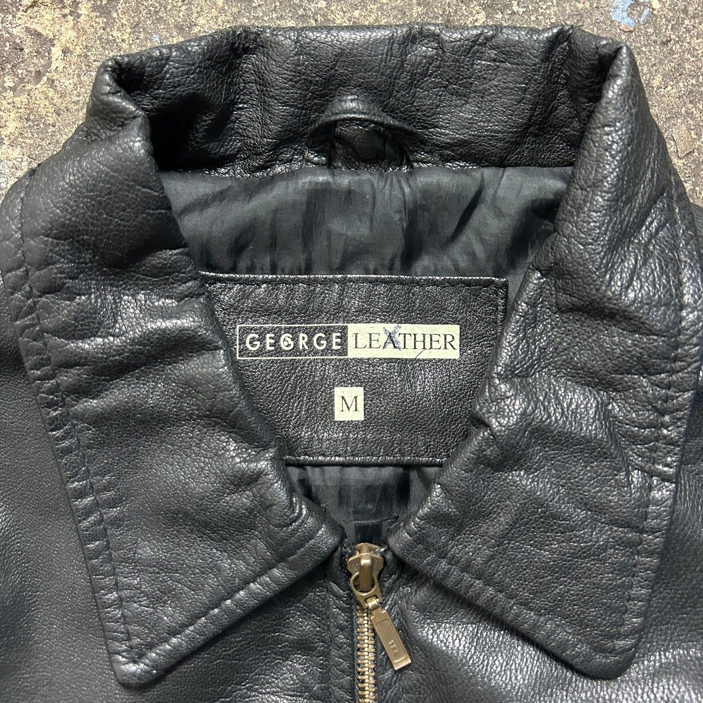 Vintage Leather Jacket (M)