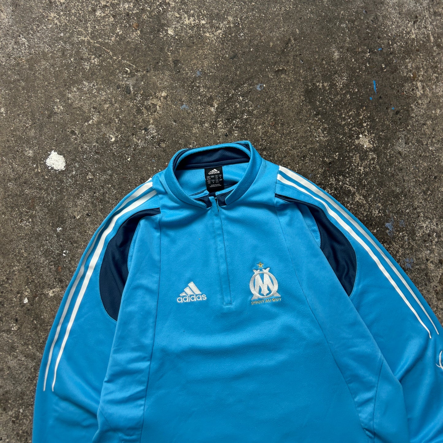 Vintage Adidas Olympique Marseille Longsleeve (XL)