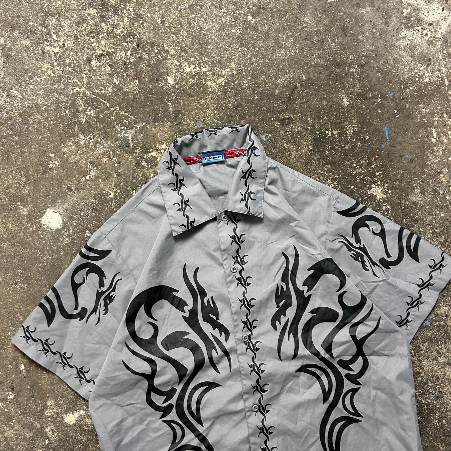 Vintage Fishbone Shirt (S)